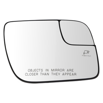 TRQ® - Passenger Side View Mirror Glass (Heated)