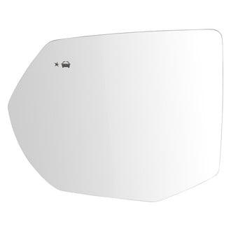TRQ® - Driver Side View Mirror Glass (Heated)
