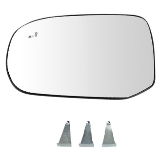 TRQ® - Driver Side View Mirror Glass (Heated)