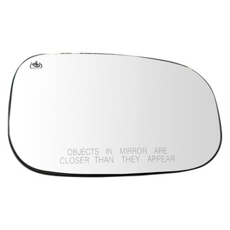 TRQ® - Passenger Side View Mirror Glass (Heated)