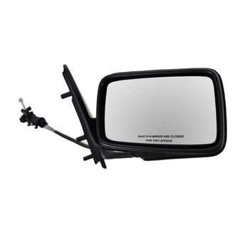 TRQ® - Passenger Side Manual Remote View Mirror (Non-Heated)