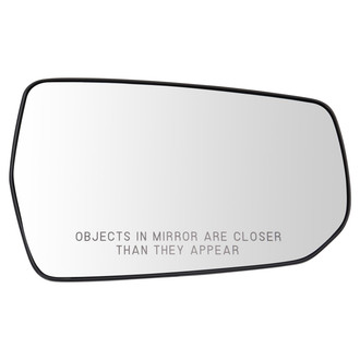 TRQ® - Passenger Side View Mirror Glass