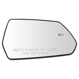TRQ® - Passenger Side View Mirror Glass