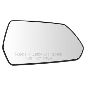 TRQ® - Passenger Side View Mirror Glass