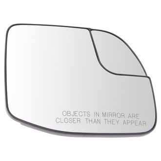TRQ® - Passenger Side View Mirror Glass