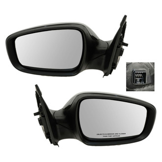 TRQ® - Power Side View Mirror Set (Heated, Foldaway)