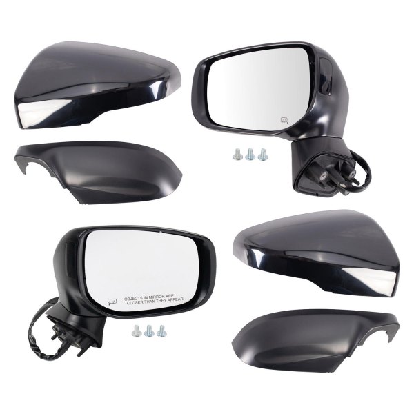 TRQ® - Driver and Passenger Side View Mirror Set