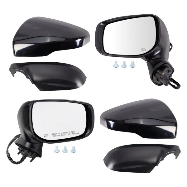 TRQ® - Driver and Passenger Side View Mirror Set