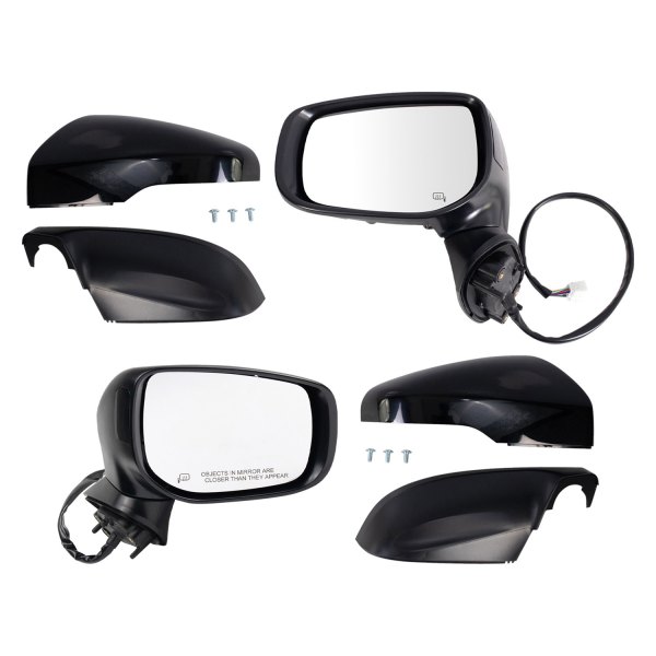 TRQ® - Driver and Passenger Side View Mirror Set