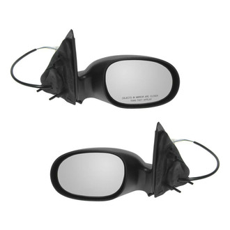 TRQ® - Driver and Passenger Side Power View Mirrors (Non-Foldaway)