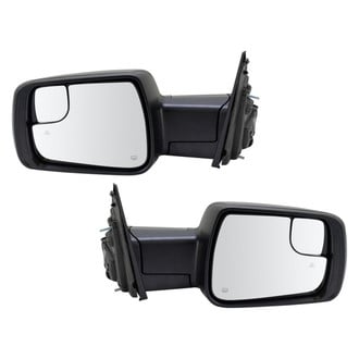 TRQ® - Power Heated Manual-Foldaway Side View Mirror