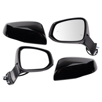 TRQ® - Power Side View Mirror Set (Heated, Foldaway)