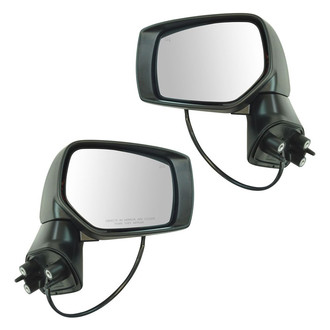 TRQ® - Driver and Passenger Side Power View Mirrors (Heated)