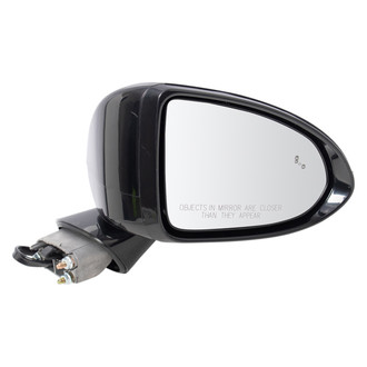 TRQ® - Passenger Side Power View Mirror (Heated, Foldaway)