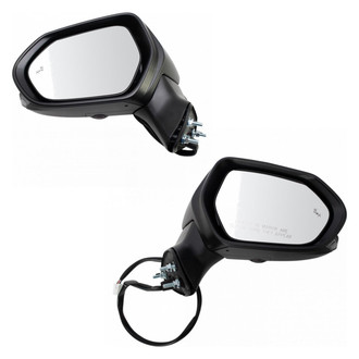 TRQ® - Power Heated Foldaway Side View Mirror Set