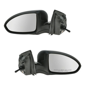 TRQ® - Manual Remote Side View Mirror Set