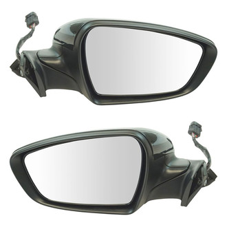 TRQ® - Power Heated Power-Foldaway Side View Mirror Set