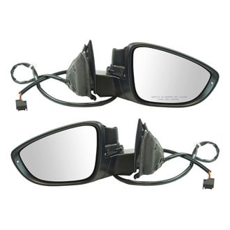 TRQ® - Driver and Passenger Side Power View Mirror Set (Heated, Foldaway)