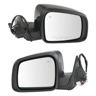 TRQ® - Driver and Passenger Side Power View Mirrors (Heated)