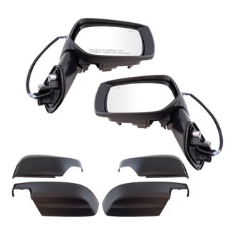 TRQ® - Power Heated Foldaway Side View Mirror Set