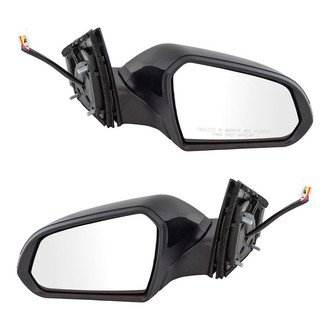 TRQ® - Power Side View Mirror Set (Heated, Foldaway)
