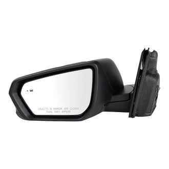 TRQ® - Driver Side View Mirror (Heated, Foldaway)