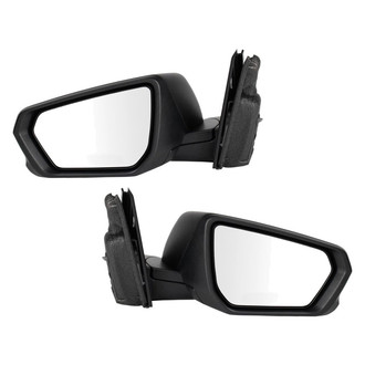 TRQ® - Power Heated Manual-Foldaway Side View Mirror