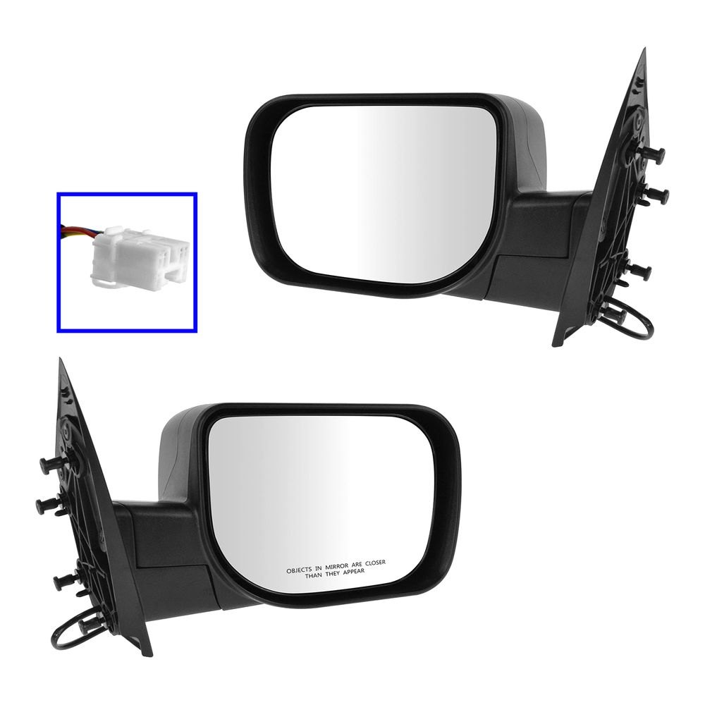 TRQ Nissan Armada 2010 Power Side View Mirrors