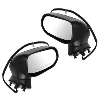 TRQ® MRA04633 - Driver and Passenger Side Power View Mirrors (Heated)