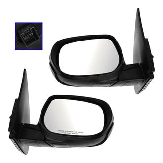 TRQ® - Driver and Passenger Side Power View Mirror Set (Heated, Foldaway)