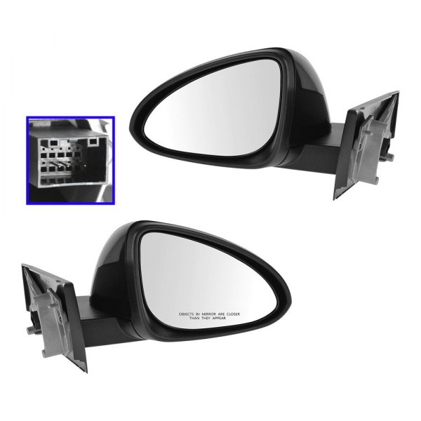 TRQ® - Driver and Passenger Side Power View Mirrors