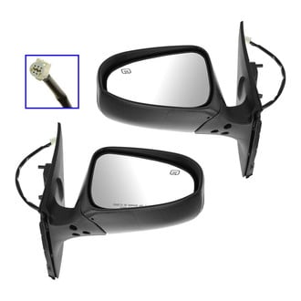 TRQ® MRA04670 - Driver and Passenger Side Power View Mirrors (Heated)