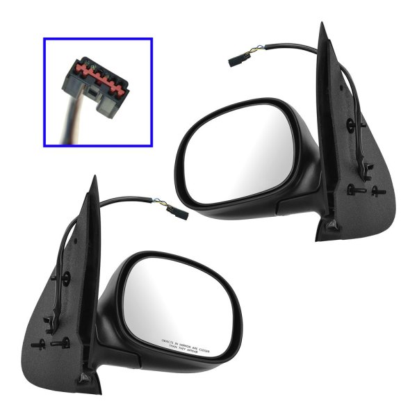 TRQ® - Driver and Passenger Side Power View Mirrors