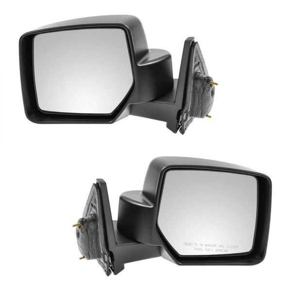 TRQ® - Driver and Passenger Side Manual View Mirrors