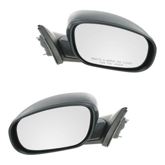 TRQ® - Driver and Passenger Side Power View Mirrors (Heated, Foldaway)