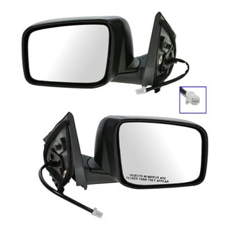 TRQ® - Driver and Passenger Side Power View Mirrors (Heated)