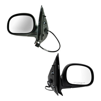 TRQ® - Driver and Passenger Side Power View Mirrors (Heated)