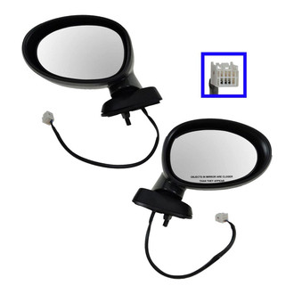 Mazda Miata MX-5 Side View Mirrors - Custom, Replacement CARiD