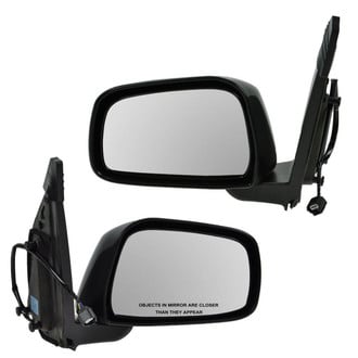 TRQ® - Driver and Passenger Side Power View Mirror Set (Non-Heated, Foldaway)