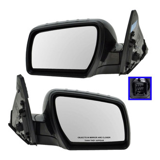 TRQ® - Power Foldaway Side View Mirror Set