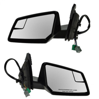 TRQ® - Power Heated Power-Foldaway Side View Mirror