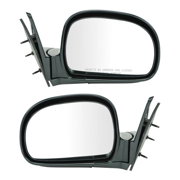 TRQ® - Driver and Passenger Side Manual View Mirrors