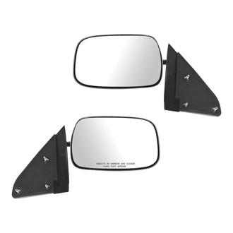 TRQ® - Driver and Passenger Side Manual View Mirrors