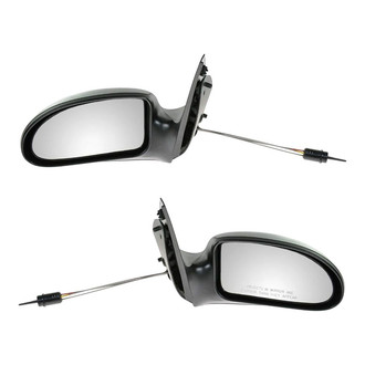 TRQ® - Driver and Passenger Side Manual Remote View Mirrors