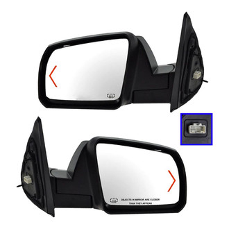 TRQ® - Driver and Passenger Side Power View Mirror Set (Heated)