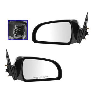 TRQ® - Driver and Passenger Side Power View Mirrors (Heated)