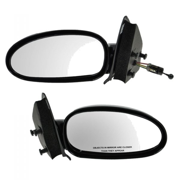 TRQ® - Driver and Passenger Side Manual View Mirrors