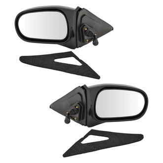 TRQ® - Manual Remote Side View Mirror