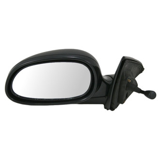 TRQ® - Driver Side Manual View Mirror (Non-Heated, Foldaway)