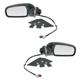 TRQ® - Power Heated Manual-Foldaway Side View Mirror